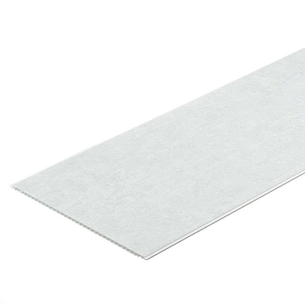 Панель ПВХ 250х2700х5 мм Nordside бесшовная офсет лофт кварц матовый лак 0675 кв. м