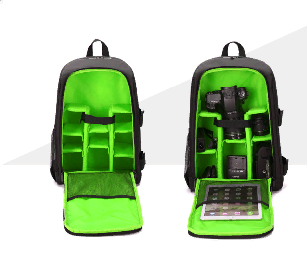 Вместительный водонепроницаемый рюкзак для цифровой зеркальной фото-видеокамеры, многофункциональная фотосумка для уличной фотоссесии