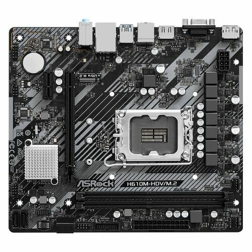 Материнская плата ASROCK H610M-HDV/M.2 R2.0 LGA 1700 Intel H610 mATX Ret