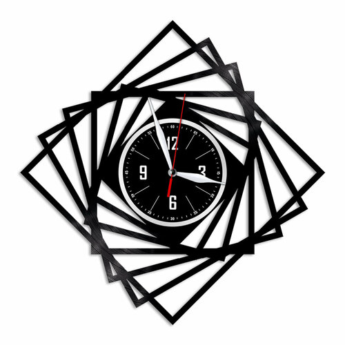 Декоративные - настенные часы из виниловой пластинки