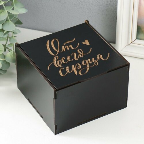 SUI Шкатулка От всего сердца 125х125х85 см 546₽