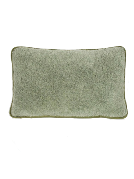 фото Империя Шерсти / Подушка декоративная интерьерная для сна сьемный чехол натуральная шерсть 100% без запаха