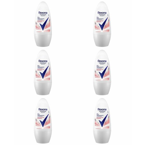 Rexona Антиперспирант шариковый Абсолютный комфорт, 50 мл, 6 шт