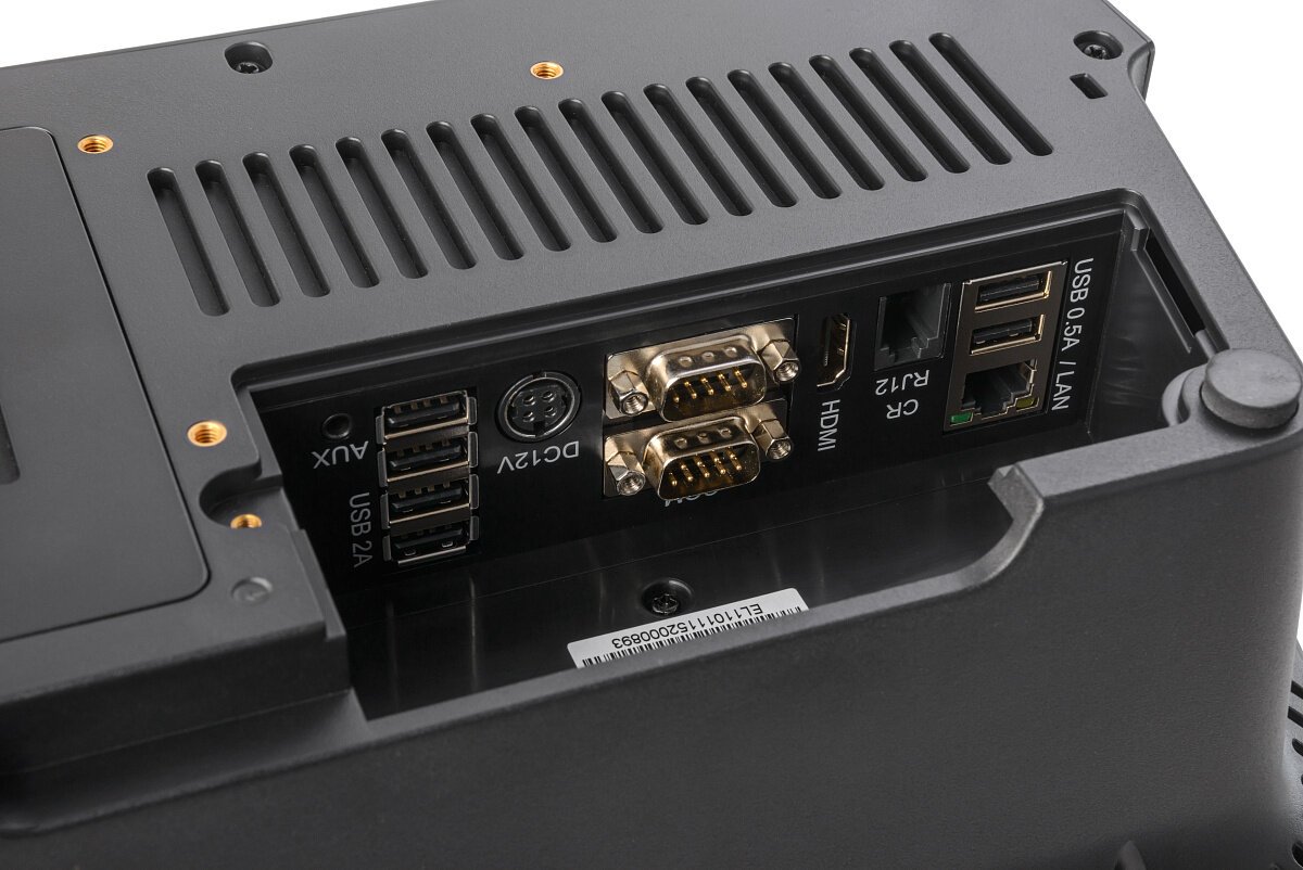 Сенсорный терминал АТОЛ Optima V7 (11.6", J3455, 8 ГБ DDR3L, SSD 128 Гб M.2, без АКБ, без ОС)