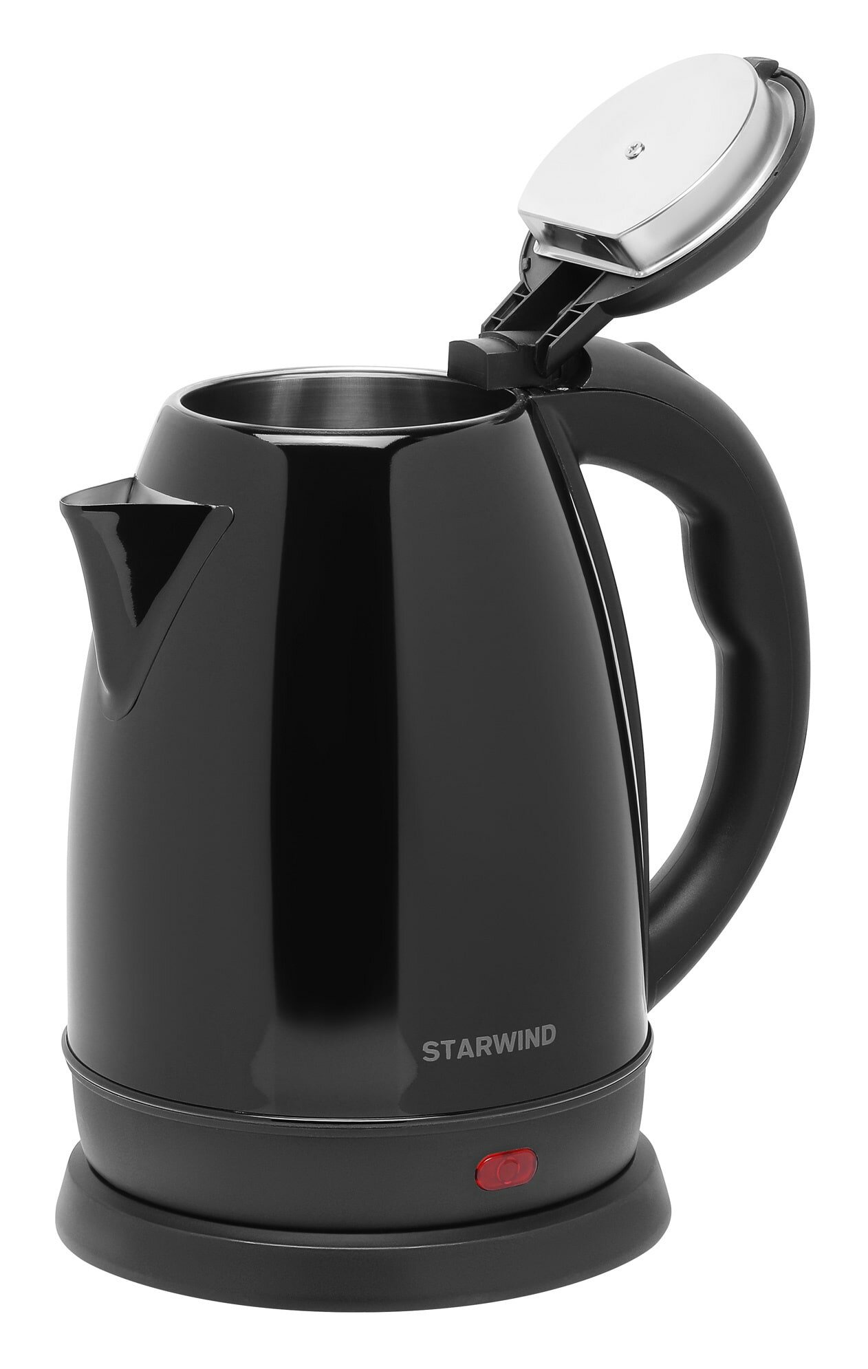Чайник электрический StarWind , 1800Вт, черный - фото №7