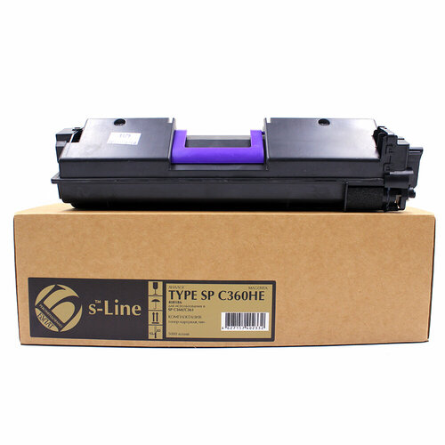 Тонер-картридж булат s-Line SPC360HE (408186) для Ricoh Aficio SP C360 (Пурпурный, 5000 стр.) чип булат spc360he 408186 для ricoh aficio sp c360 пурпурный 5000 стр