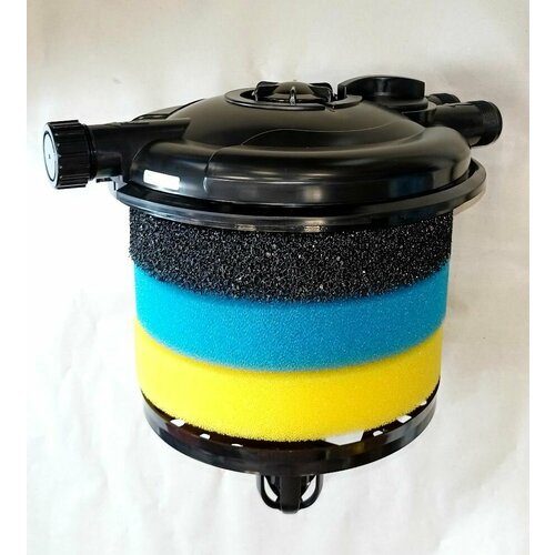 Мощный напорный фильтр для небольшого пруда