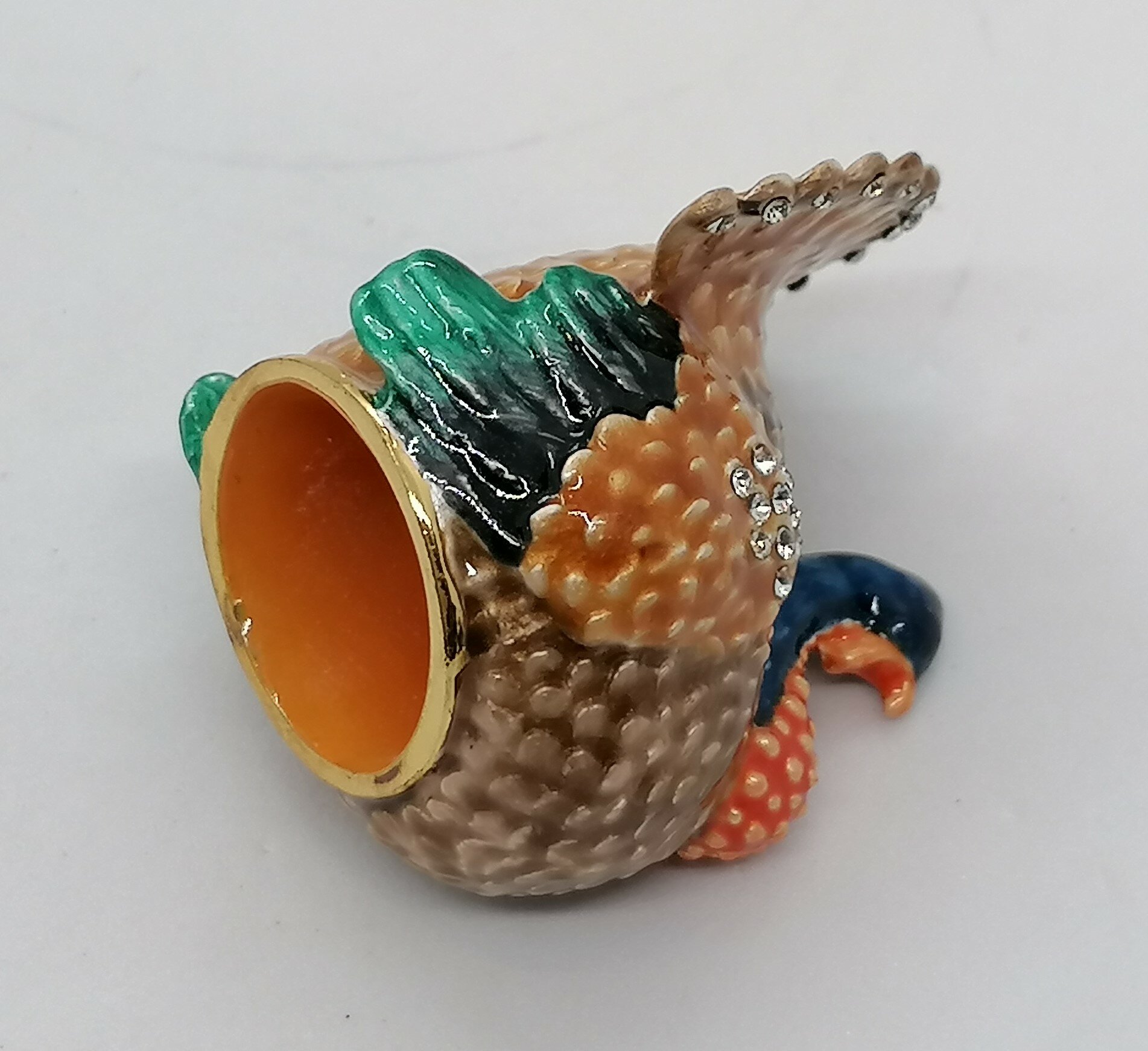 Наперсток Фаберже " Индюк " — фото 1