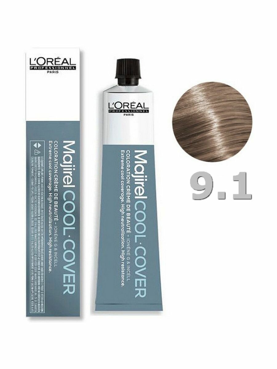 Loreal Majirel Cool Cover 9.1 - Мажирель Кул Кавер 60 мл