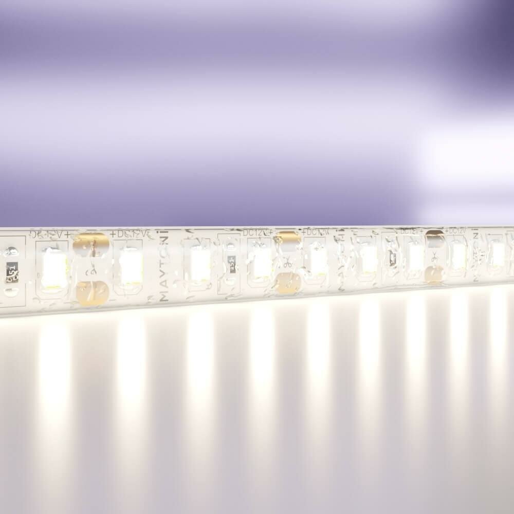 5м. Светодиодная лента белого цвета 4000K, 14,4W, 12V, 120LED, IP65 Led strip Maytoni 10118 - фото №4