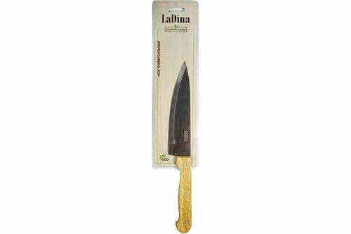 Кухонный нож универсальный - LaDina, нержавеющая сталь, 27.5см, 1 шт.