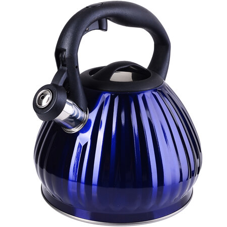 фото Чайник мет 3,4л пласт/руч, синий. MB(х12) 31542 KSMB-31542