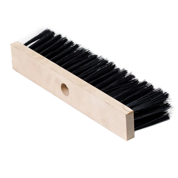 Щетка/метла для подметания для пола для уборки дерев 28 см 6-ти рядная прямоуг