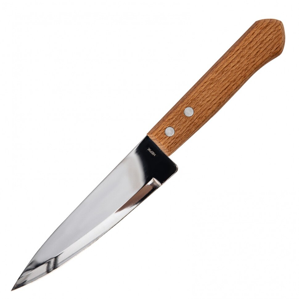 Нож поварской Hausman 280 мм лезвие 150 мм, деревянная рукоятка 79157