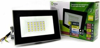 Прожектор Foton Lighting FOTON FL-LED Light-PAD 30W Black 6400К 2550Лм 30Вт