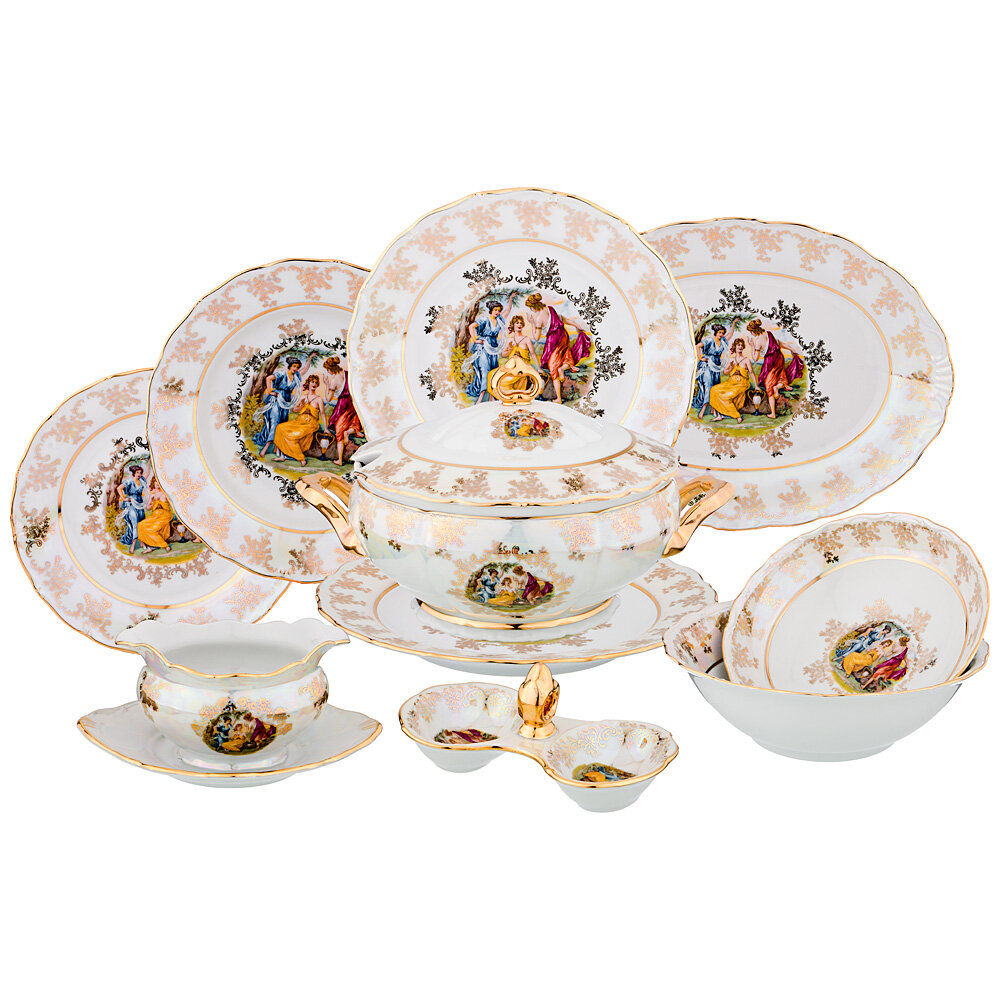 фото Столовый сервиз 662-557 "Мадонна" на 6 персон 25 пр.