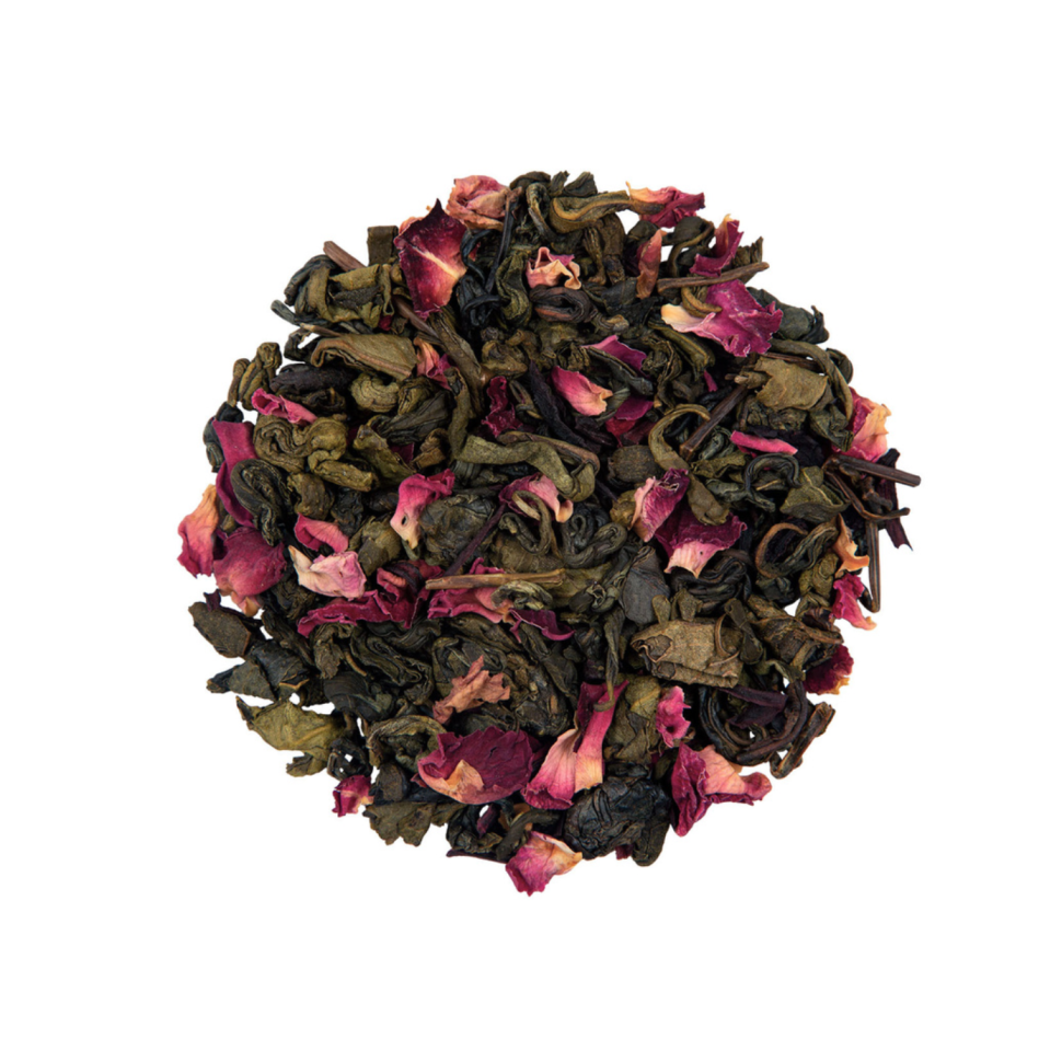 Чай зеленый Basilur Винтажные цветы Розовая фантазия, 75 г - фото №7