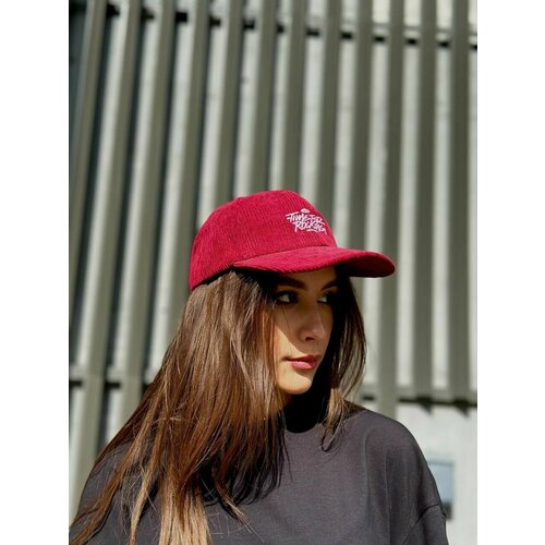 фото Бейсболка time for rocking, размер 59, красный