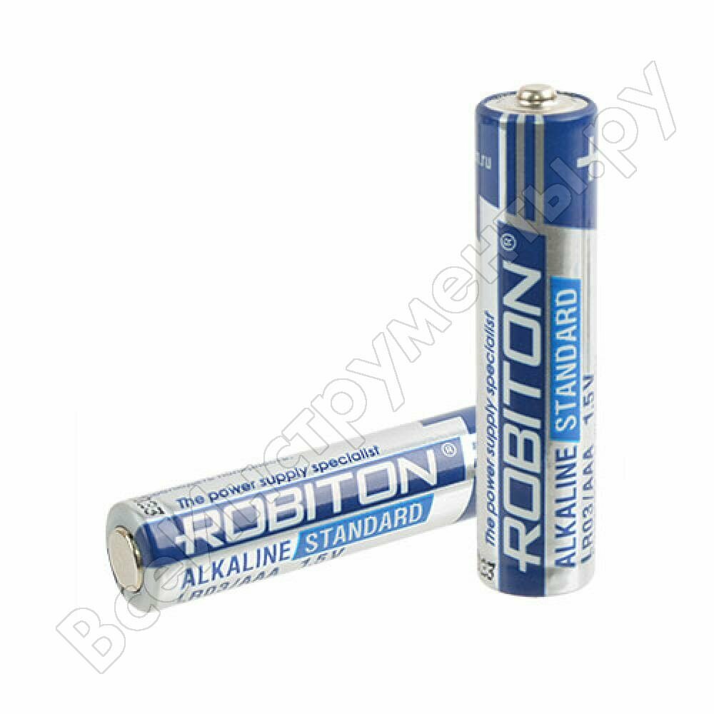 Элемент питания Robiton STANDARD LR03 — фото 1