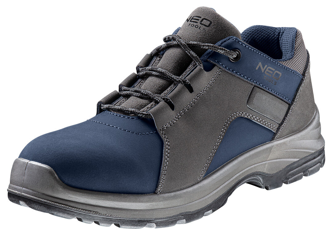 фото Полуботинки, нубук, синие, O2 SRC, CE