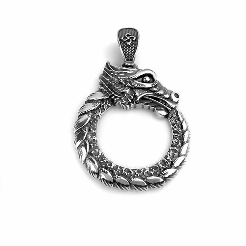 Подвеска Sirius Jewelry, серебро, 925 проба, чернение, оксидирование, размер 3 см.