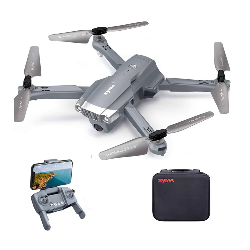 Syma Квадрокоптер Syma с камерой FPV, 4K камера, GPS 2.4G с сумкой - SYMA-X30-BAG