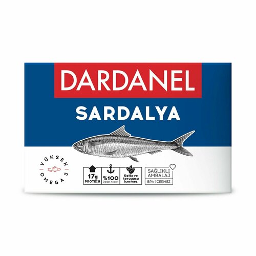 DARDANEL Сардина 125 гр (SARDALYA)