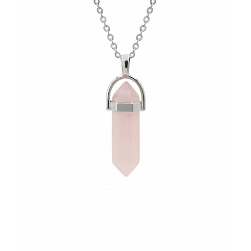 Колье SILVARIE кварц длина 50 см розовый кварц 459₽