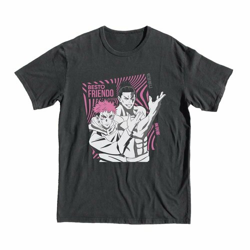 фото Футболка, размер xl, черный animedrop