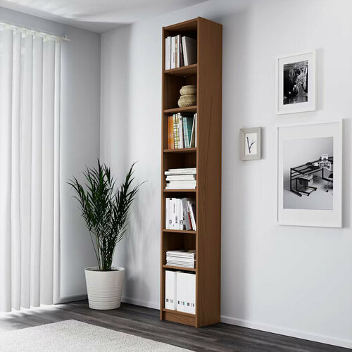 Фиеста корпус Стеллаж Билли 09 FS орех экко дизайн IKEA