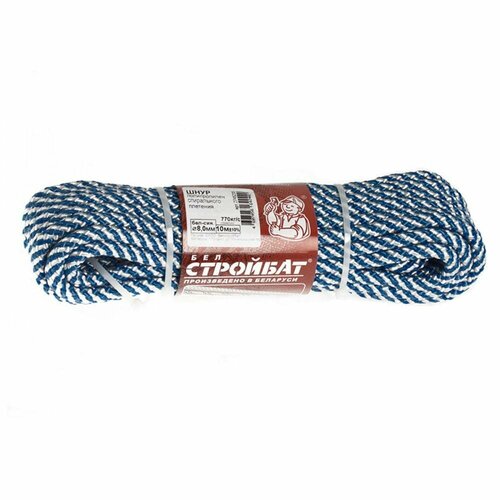 Спиральный плетеный полипропиленовый шнур Стройбат 33257