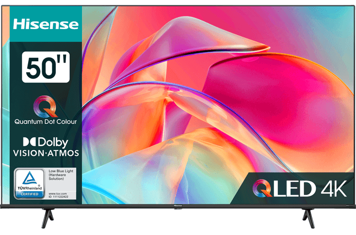 Телевизор HISENSE QLED ENTRY 50", черный