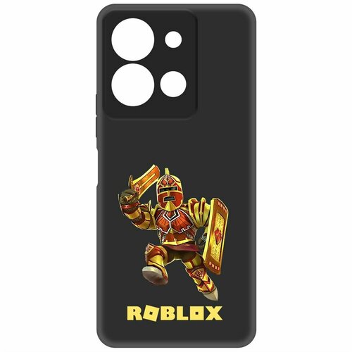 Чехол-накладка Krutoff Soft Case Roblox-Рэдклифф для Vivo Y36 черный чехол накладка krutoff soft case roblox рэдклифф для vivo y36 черный