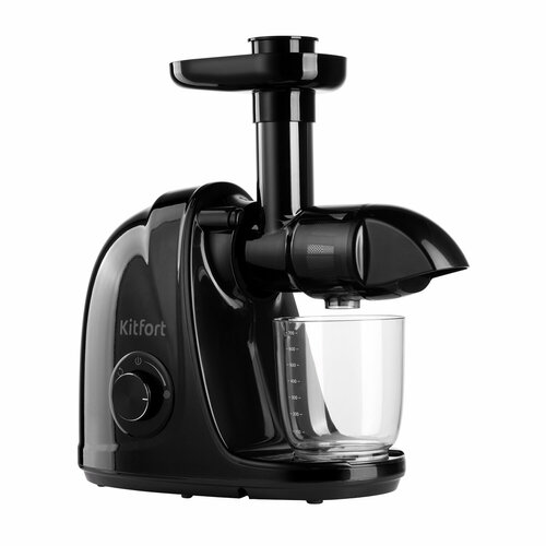 Шнековая соковыжималка Kitfort КТ-1146-1 черный 13229₽
