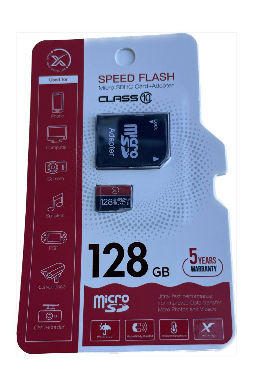 Карта памяти Xo Speed Flash 128 GB