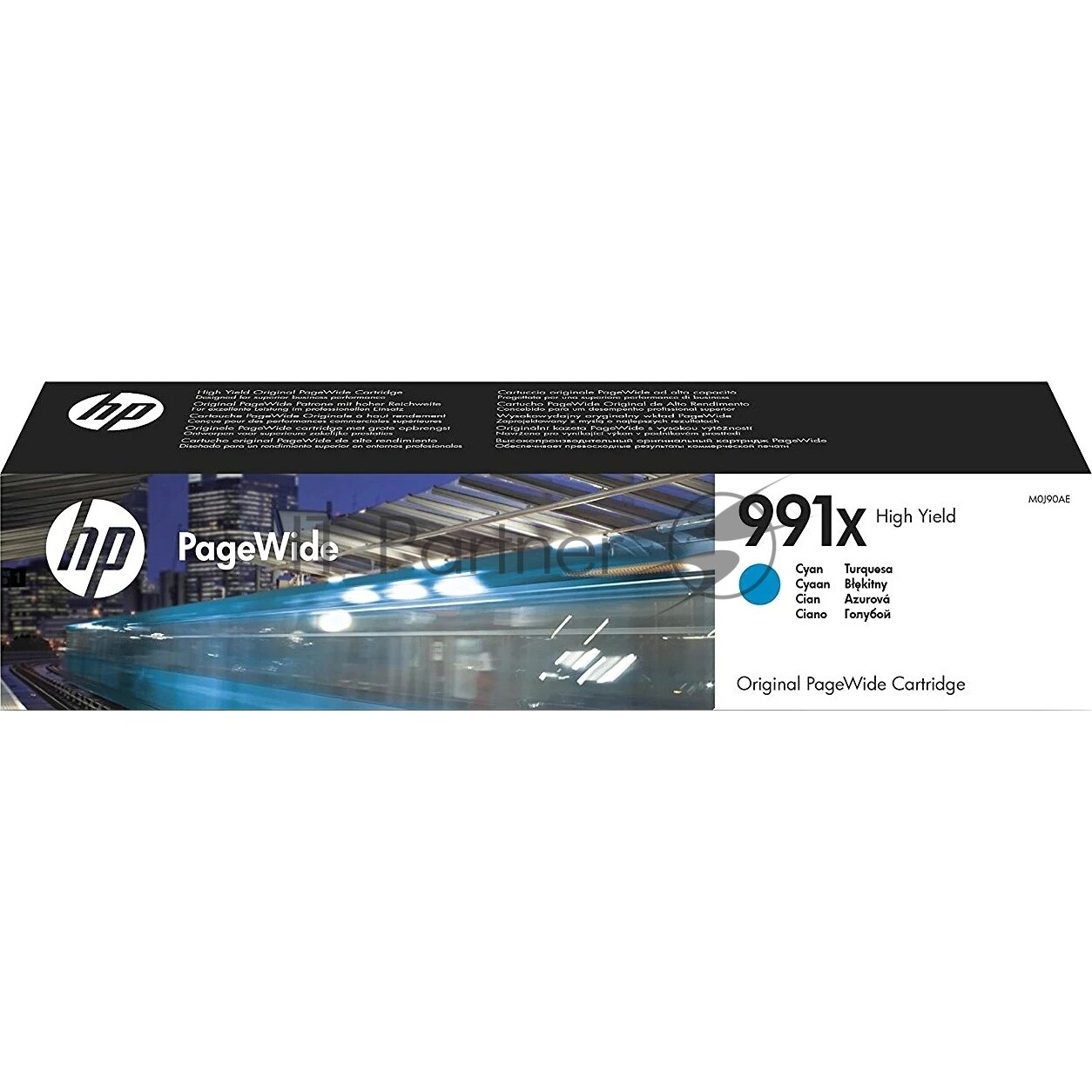 HP HP 911X M0J90AE для HP PW Pro 755/772/777 (голубой) - фото №5