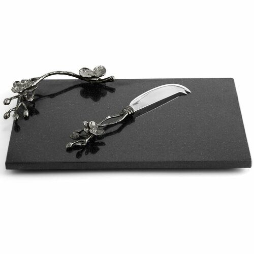 Доска для сыра с ножом Michael Aram Black Orchid Cheese Board w Knife 110839 54663₽