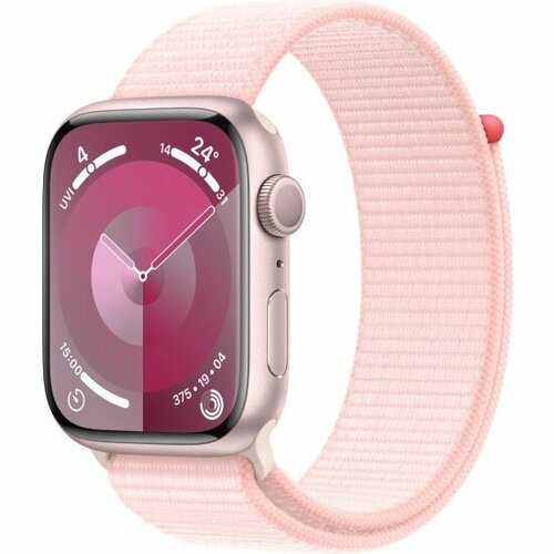 Смарт-часы APPLE Watch Series 9 45мм Sport Loop Розовые