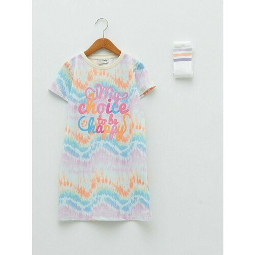 фото Платье isobel, комплект, размер 8-9 лет, мультиколор