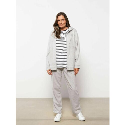 фото Толстовка balins, размер 4xl, серый