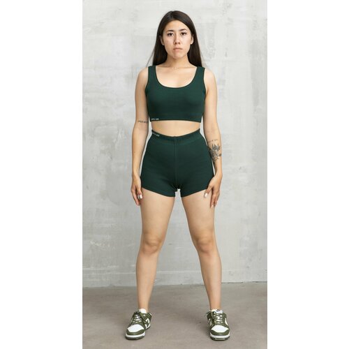 фото Костюм simple line, размер 46, зеленый