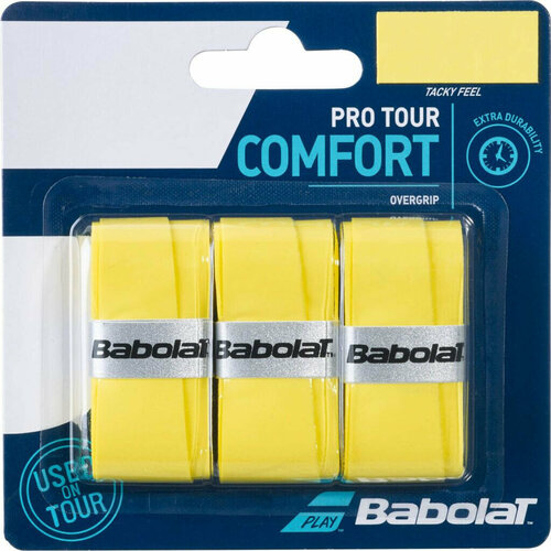 Обмотки Babolat Pro Tour 3шт Жёлтый 653037-113 обмотки babolat tour original 12шт 654012