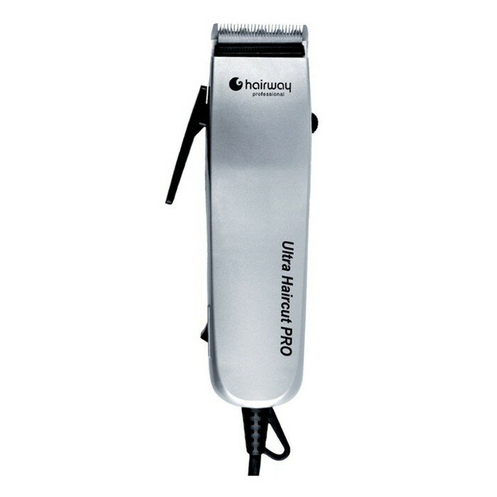 HAIRWAY Машинка Hairway Ultra Haurcut PRO для стр.вибр.серебр. 10W - фото №3