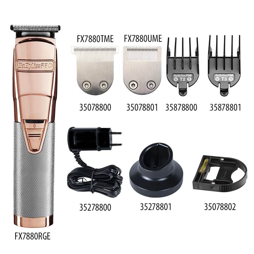 Babyliss Триммер Rose Barber Spirit окантовочный аккумуляторно-сетевой (Babyliss, ) - фото №16