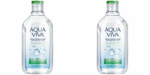 Romax Мицеллярная вода для жирной и комбинированной кожи Aqua Viva, 300 мл, 2 шт