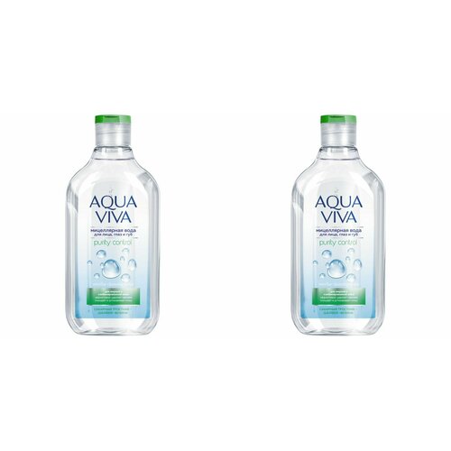 Romax Мицеллярная вода для жирной и комбинированной кожи Aqua Viva, 300 мл, 2 шт