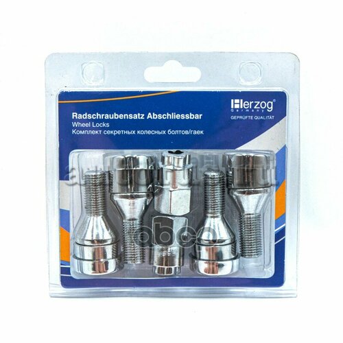 Секретки Колесные Болт M12x125x25 Hl1 1040C HERZOG арт HL1 1040C 1431₽