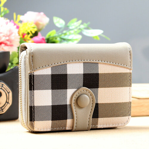 фото Кошелек 23302 gray, фактура зернистая, серый m&w 2021