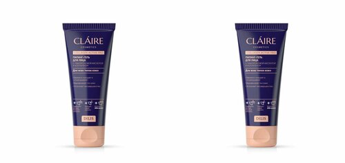 Claire Cosmetics Пилинг-гель для лица Collagen Active Pro,100 мл,2 шт