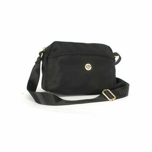 Сумка JIELSHI, текстиль, черный